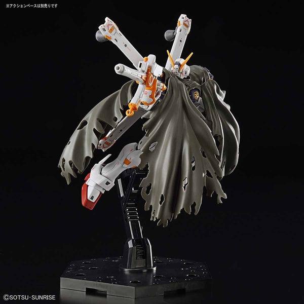 Bandai RG 1/144 XM-X1 Crossbone Gundam X1 cloak action pose