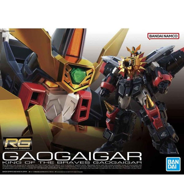 Gundam Express Australia Bandai 1/144 RG GaoGaiGar package artwork