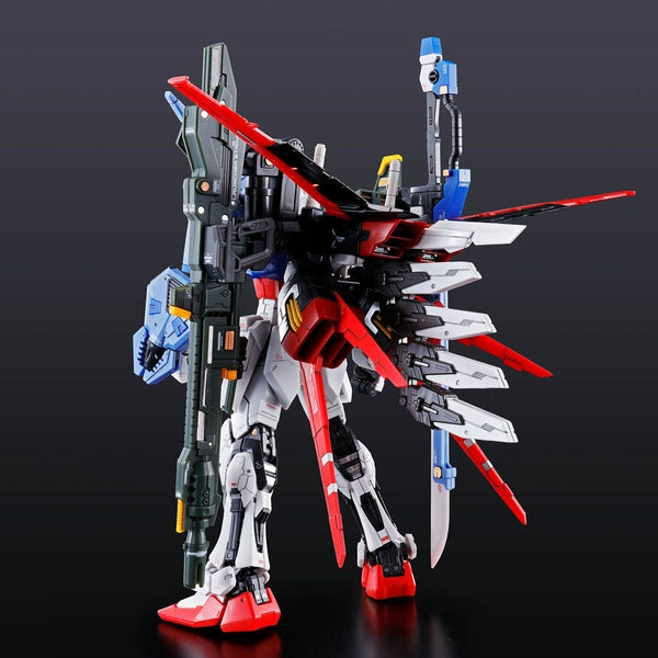 P-Bandai RG 1/144 Perfect Strike Gundam rear view.