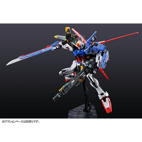 P-Bandai RG 1/144 Perfect Strike Gundam action pose1