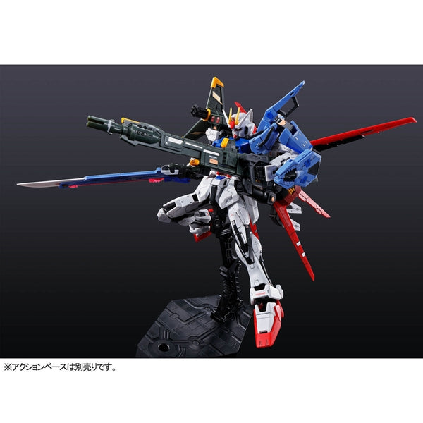 P-Bandai RG 1/144 Perfect Strike Gundam action pose 3