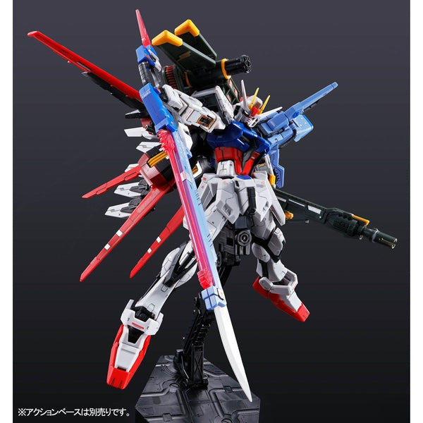 P-Bandai RG 1/144 Perfect Strike Gundam action pose 5