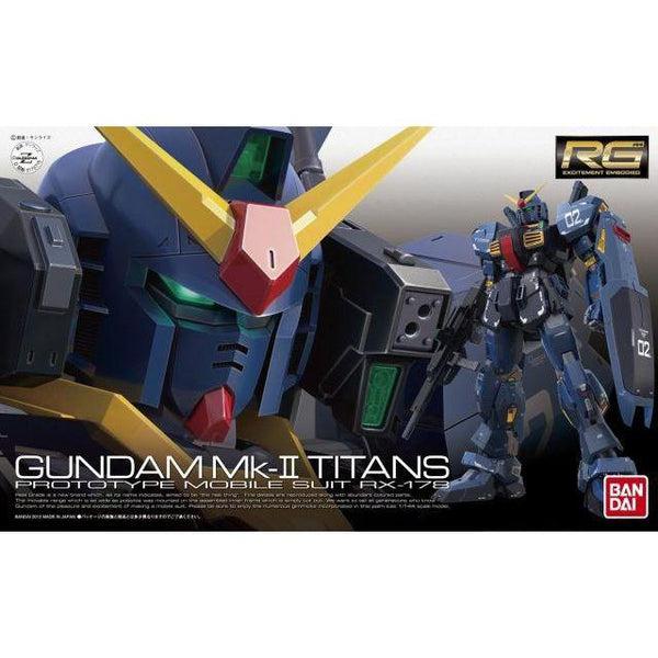 Bandai 1/144 RG RX-178 Gundam Mk-II Titans package art