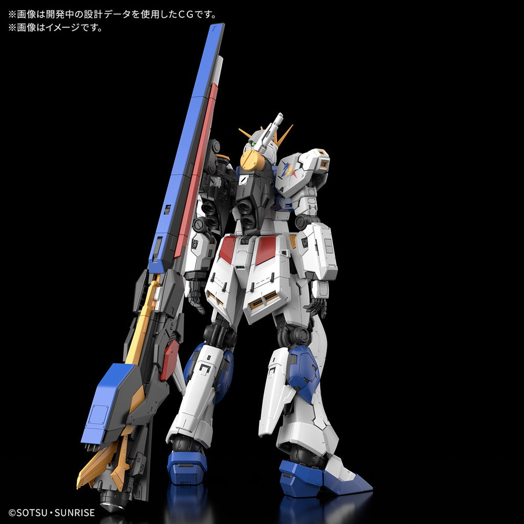 P-Bandai 1/144 RG RX-93ff Nu Gundam rear view - Gundam Express Australia