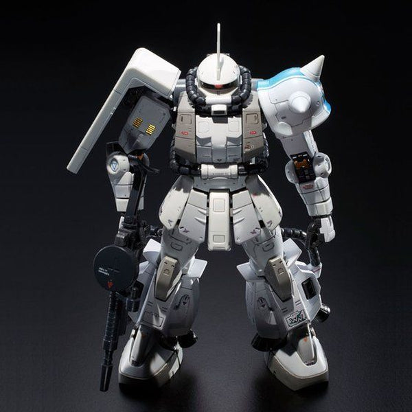 P-Bandai 1/144 RG MS-06R-1A Zaku II Shin Matsunaga Ver front on view.