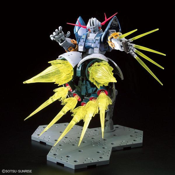 Bandai 1/144 RG Last Shooting Zeong and Effect Set action pose with effects