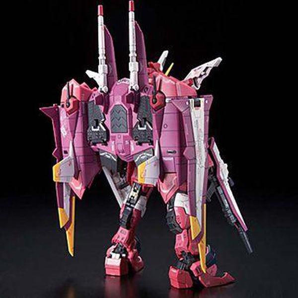 Bandai 1/144 RG Justice Gundam Z.A.F.T. Mobile Suit ZGMF-X09A rear view