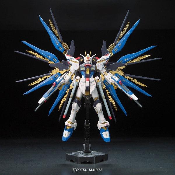 Bandai 1/144 RG Strike Freedom Gundam Z.A.F.T. Mobile Suit ZGMF-X20A wings spread front on