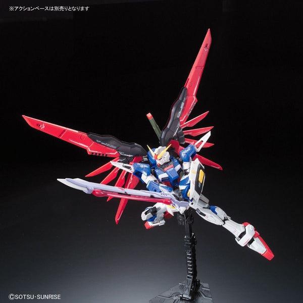 Bandai 1/144 RG ZGMF-X42S Destiny Gundam with weapons