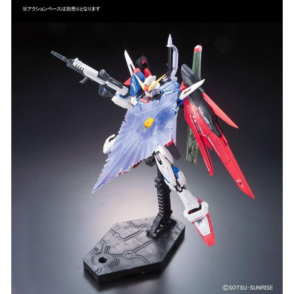 Bandai 1/144 RG ZGMF-X42S Destiny Gundam with weapons + shield