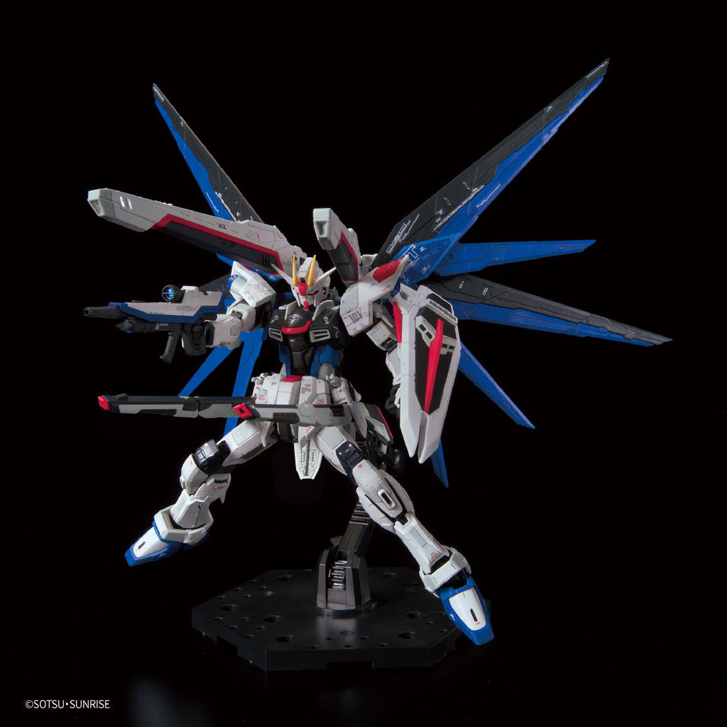 P-Bandai 1/144 RG ZGMF-X10A Freedom Gundam Ver GCP action pose 1