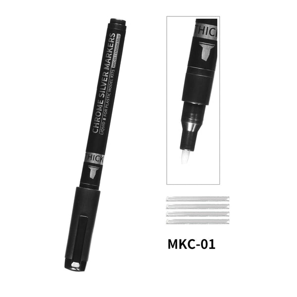 Dspiae Chrome Marker Pen 2.5mm nib