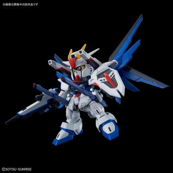 Bandai SD Gundam Cross Silhouette Freedom Gundam with accessories