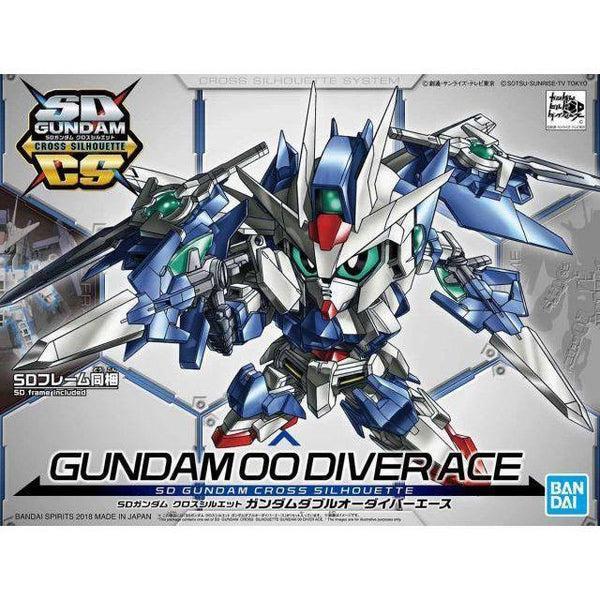 Bandai SD Gundam Cross Silhouette OO Diver Ace package art