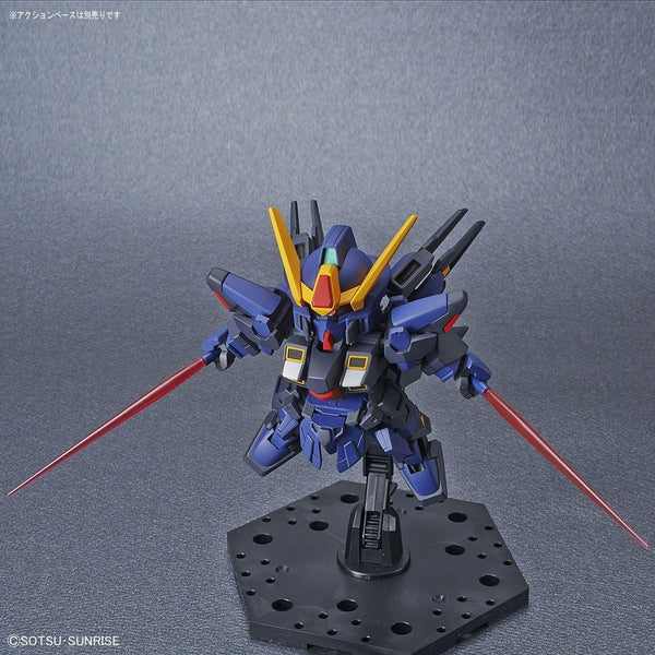 Copy of Bandai 1/144 SD Gundam Cross Silhouette Sisquied Titans Colour action pose 2