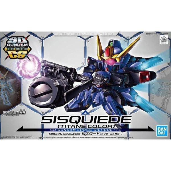 Copy of Bandai 1/144 SD Gundam Cross Silhouette Sisquied Titans Colour package art