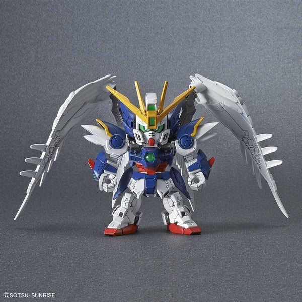 Bandai SDCS Wing Gundam Zero Custom front on pose