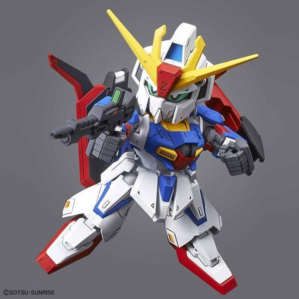 Bandai SD Gundam Cross Silhouette Zeta Gundam action pose with rifle