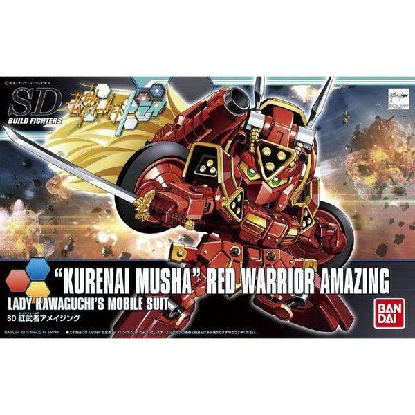 Bandai SDBF Kurenai Musha Red Warrior Amazing package art