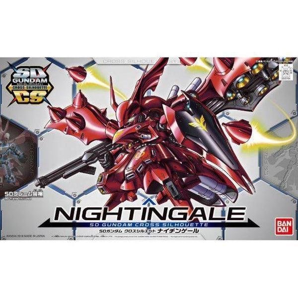 Bandai 1/144 SD Gundam Cross Silhouette Nightingale package art