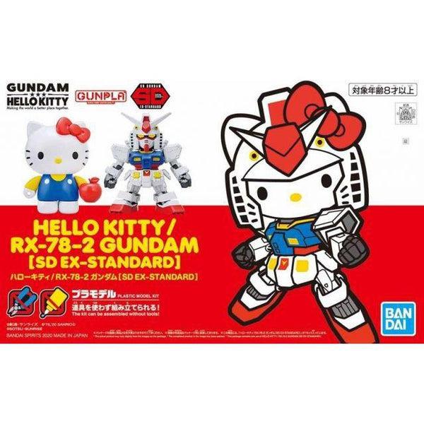 Bandai SD Hello Kitty/RX-78-2 Gundam package artwork